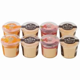 乳蔵　北海道3種の彩りプリンセットの商品画像