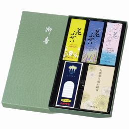 カメヤマ　線香・ローソクセットの商品画像