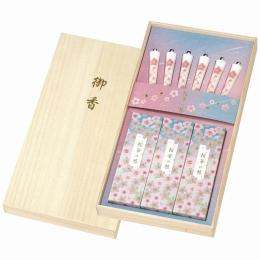 カメヤマ　桜華の雅 線香・ローソクセットの商品画像