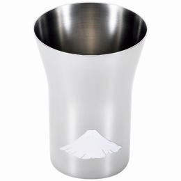 燕熟の技　感温ステンレスタンブラー300ml 赤富士の商品画像