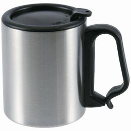 蓋付ステンレス2重マグカップ250mlの商品画像