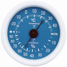 タニタ　温湿度計(ブルー)の商品画像