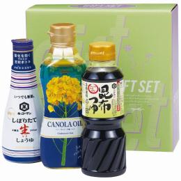 しぼりたて生しょうゆバラエティセット NAM-12BRの商品画像