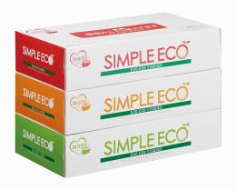 シンプルエコBOXティッシュ100W3個組の商品画像