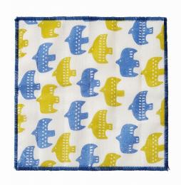 かや織ふきん1枚(バード)の商品画像