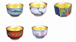 金箔九谷ぐい呑み1個の商品画像