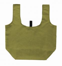 スエード風 お買い物エコバッグ(オリーブ)の商品画像