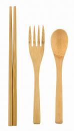 プラスチックスマート バンブーカトラリーセットの商品画像