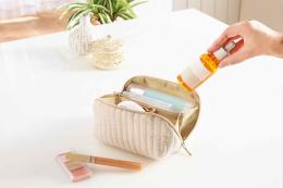 エルジール/大きく開いてたっぷり入るポーチの商品画像