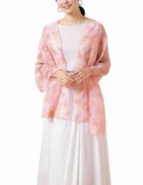 アラフル/UVケア花柄ストールの商品画像