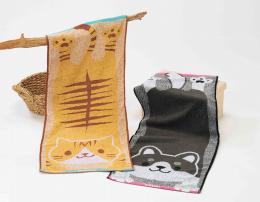 のび豆柴・のびちゃとらフェイスタオルの商品画像