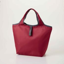 プレント/たためる保冷温バッグ ■ダークレッドの商品画像