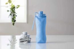 コルン/シリコン折りたたみボトル600?の商品画像