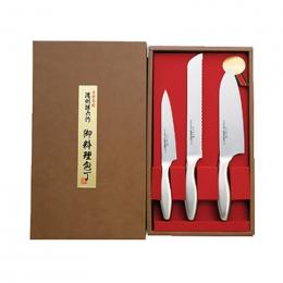 濃州孫六作フルメタル包丁3点セットの商品画像