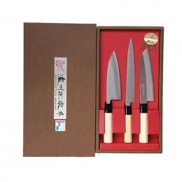 飛騨美濃すぐれもの鋼包丁3点セットの商品画像