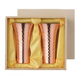 純銅ビアカップ380mlペアの商品画像