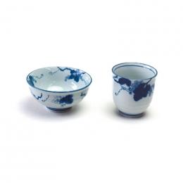 藍染ぶどう食事揃の商品画像