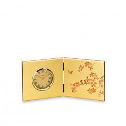 箔工芸屏風時計(大)花鳥の商品画像