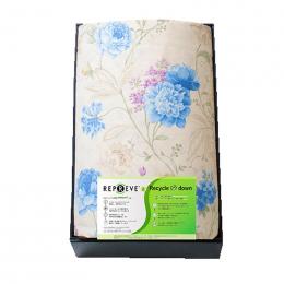 サスティナブル羽毛肌布団　ブルーの商品画像