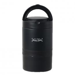 ステンレス連結式ランチジャー　ブラックの商品画像