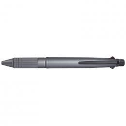 ノック式多機能ペン4&1　ガンメタリックの商品画像