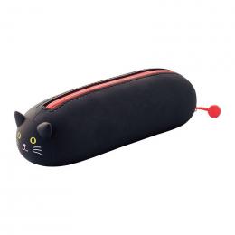 寝ころびペンポーチ　クロネコの商品画像