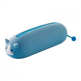 寝ころびペンポーチ　ハチワレネコの商品画像