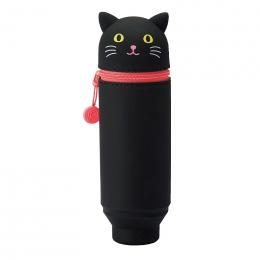 スタンドペンケース　クロネコの商品画像