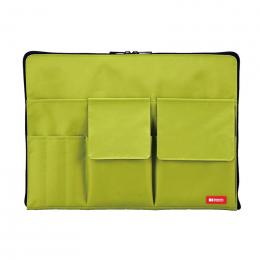 バッグインバッグA4　イエローグリーンの商品画像