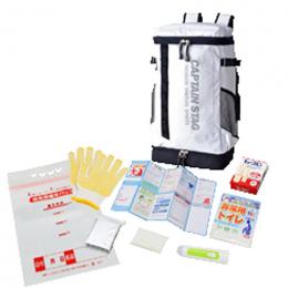 リュック防災セット9点の商品画像