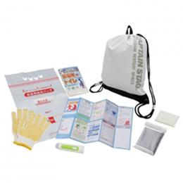 ナップサック防災セット8点の商品画像