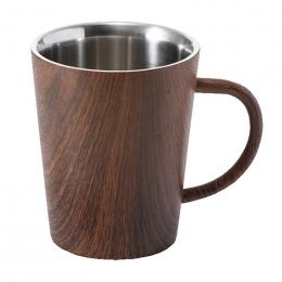 ウッドデザイン 二重構造マグ1Pの商品画像