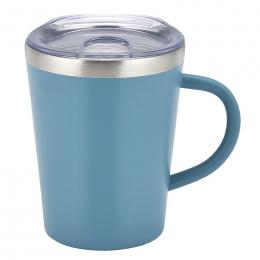 蓋付きマグカップ 350ml　ブルーの商品画像