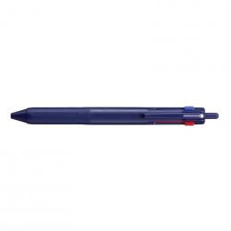 3色ボールペン 0.7　ネイビーの商品画像