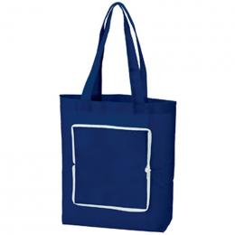 おりたたみエコバッグ　ネイビーの商品画像