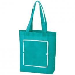 おりたたみエコバッグ　エメラルドグリーンの商品画像