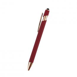 スマホタッチペン　ワインレッドの商品画像