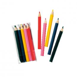 パステル5色カラーペンシルの商品画像