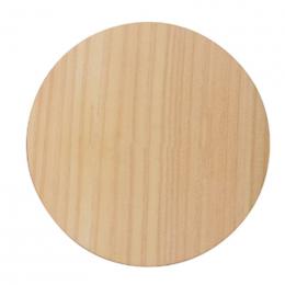 無垢ヒノキ コースター 丸型の商品画像