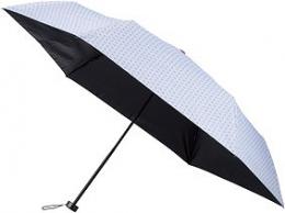 モノクロ和柄 晴雨兼用折りたたみ傘の商品画像