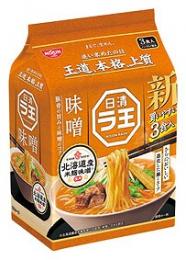 日清ラ王3食パック 味噌の商品画像