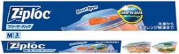 ジップロックフリーザーバッグM3枚入の商品画像