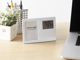 デジタルクロック(フォトフレーム付)の商品画像