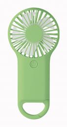 HAN-01G   ミニハンディファン(電池式)グリーンの商品画像