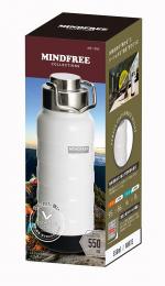 MF-15W マインドフリー   真空二重ステンレスボトル 550ml ホワイトの商品画像
