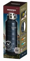 MF-11N マインドフリー   真空二重ステンレスボトル 1000ml ネイビーの商品画像
