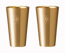 金の贅「桜」 ステンレスW構造  タンブラー 300ml 2Pの商品画像