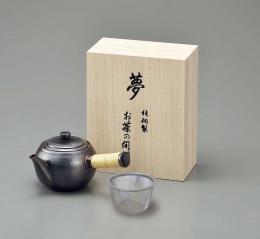 CB526S 食楽工房 夢(ゆめ) 純銅   横手急須 ストレーナー付 ブロンズ仕様の商品画像