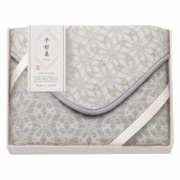 千彩美 七宝 ひざ掛け グレーの商品画像