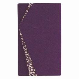 エステル小花ちりめん金封ふくさ 紫の商品画像